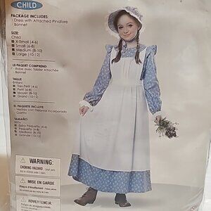California Costumes Kids Size Medium 8-10 Pioneer-Prairie-Frontier Costume 2pc